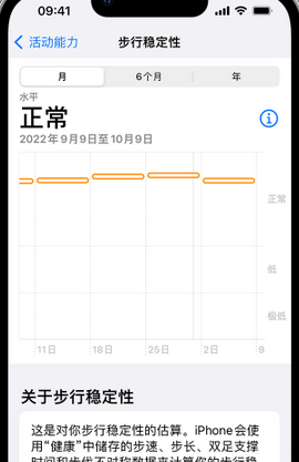 郧阳iPhone手机维修如何在iPhone开启'步行稳定性通知'