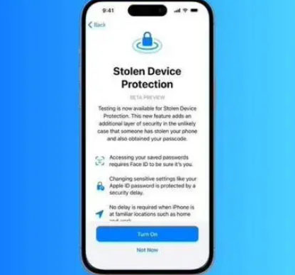 郧阳苹果授权维修店分享被盗设备保护功能开启方法 
