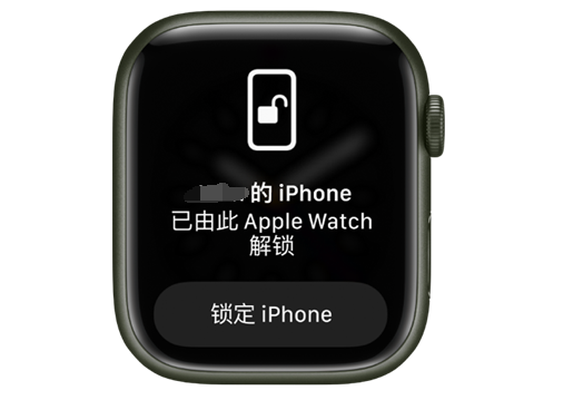 郧阳苹果手机维修分享用 AppleWatch 解锁配备面容 ID 的 iPhone方法 