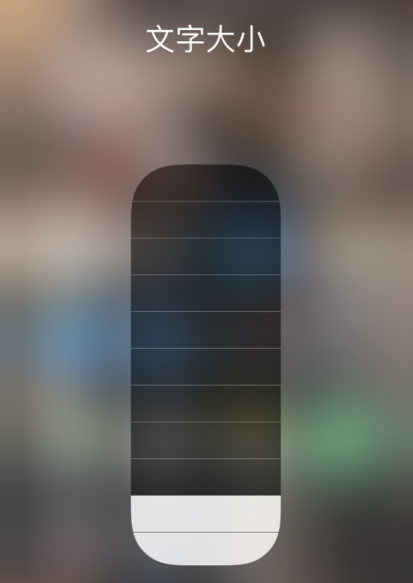 郧阳苹果手机维修分享小技巧：在 iPhone 控制中心快速调节字体大小 
