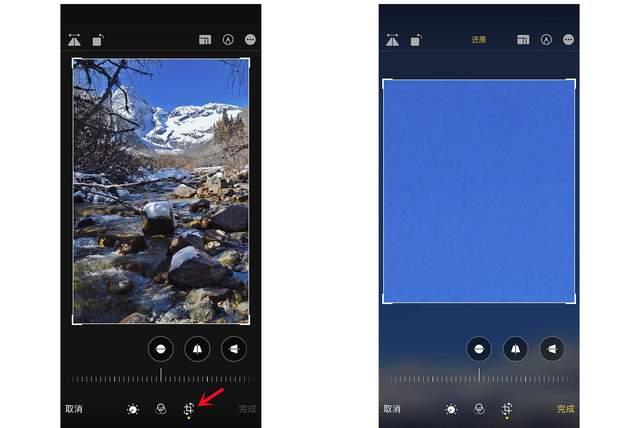 郧阳苹果手机维修分享iPhone手机如何使用裁剪功能隐藏照片 